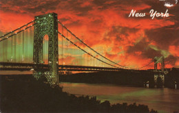 CPM - P - USA - ETATS UNIS - NEW YORK CITY - GEORGE WASHINGTON BRIDGE - Autres Monuments, édifices