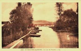 CPA CHARAVINES - ISERE - LE LAC DE PALADRU - Charavines