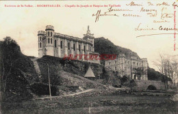 CPA ROCHETAILLEE - HAUTE LOIRE - CHAPELLE ET HOSPICE DES VIEILLARDS - Rochetaillee