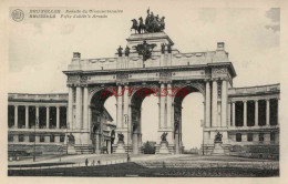 CPA BRUXELLES - ARCADE DU CINQUANTENAIRE - Monumentos, Edificios