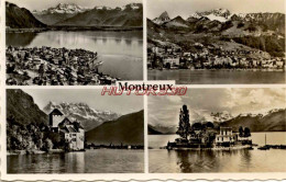 CPSM MONTREUX - SUISSE - MULTI-VUES - Other & Unclassified