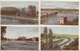 BZ119.  Vintage Postcards X 4.  Various Views Of Inverness - Inverness-shire