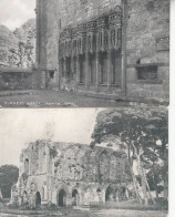 BZ052. Vintage Postcards X 2. Furness Abbey. Cumbria - Otros & Sin Clasificación