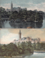 BZ054.  Vintage Postcards X 2.  Glasgow University. - Lanarkshire / Glasgow