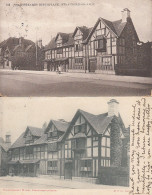 BZ026. Vintage Postcards X 2.  Shakespeares Birthplace, Stratford-on-Avon. - Stratford Upon Avon