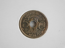 France 5 Centimes 1938 Lindauer Petit Module (199) - 5 Centimes