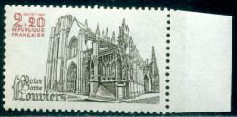 1981 Church Of Notre-Dame De Louviers,Gothic Church ,France,2285,MNH - Iglesias Y Catedrales