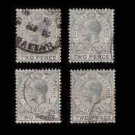 GIBRALTAR.1923.GV.6d.SG 97.USED.Mult Script CA - Gibraltar