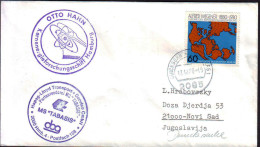 GERMANY - MS TABASIS - OTTO HAHN - 1980 - Polar Exploradores Y Celebridades