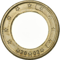 Espagne, Juan Carlos I, Euro, Error Struck On Ring Only, 2002, Madrid - Variétés Et Curiosités