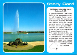 1-3-2025 (1 Y 35) Australia - ACT - Canberra Captain Cook Memorial (story Card) - Canberra (ACT)