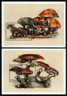 Sambia 1998 - Mi-Nr. Block 43-44 ** - MNH - Pilze / Mushrooms - Zambie (1965-...)