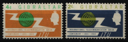 Gibraltar 1965 - Mi-Nr. 169-170 ** - MNH - ITU - Gibraltar
