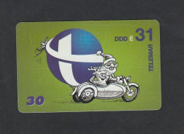 Brasil, Telemar Rio De Janeiro, 12/00 Santa & Christmas, Rare - Brésil