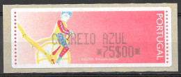 Portugal - 1992 - Etiquetas 1992 Brinquedos Populares - Ciclista Correio Azul MNH - Nuovi