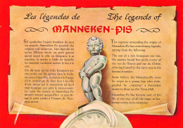 Belgique Bruxelles  Souvenir Manneken Pis ( Coquille, Shell, Parchemin ) - Celebridades