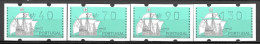 Portugal - 1993 - Etiquetas 1993 Nau Portuguesa - Séc. XVI MNH - Nuevos