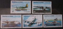 CONGO 02/09/1994 ~ SEAPLANES. ~  VFU #03110 - Usados