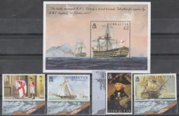 Gibraltar - 2005 The 200th Ann. Of The Battle Of Trafalgar.ships,stamps And Block. MNH** - Gibraltar