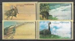 Portugal - 1999 - Etiquetas 1999 Dinossáurios Em Portugal - MNH - Nuovi