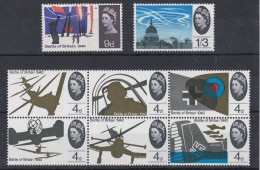 00821/ Great Britain 1965 Sg671/78  25th Anniversary Battle Of Britain   Mounted Mint MM Set Cv £5.50 - Ungebraucht