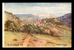 73 - LE CHATELARD - CARTE ILLUSTREE SIGNEE - Le Chatelard