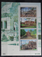 Thailand Block 93 Mit 1760-1763 Postfrisch Kulturerbe #SZ557 - Thaïlande