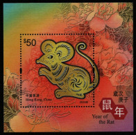 Hongkong 2020 - Mi-Nr. Block 363 ** - MNH - Jahr Der Ratte - Nuevos