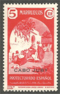 XW01-2527 Cabo Juby Marché Market MH * Neuf - Kaap Juby