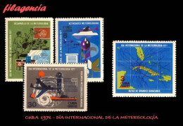 CUBA MINT. 1971-03 DÍA INTERNACIONAL DE LA METEREOLOGÍA - Unused Stamps