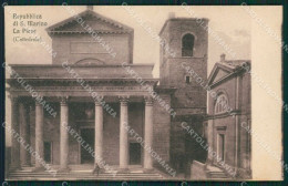 San Marino Cattedrale Cartolina MQ5335 - Saint-Marin