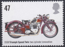 00863/Great Britain 2005 Sg2551 47p Multicoloured MNH Triumph Speed Twin, Two Cylinder Innovation (1938) - Motorräder