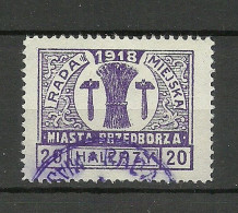 Poland Polen Polska 1918 Local Post Przedborz Michel 18 O - Used Stamps