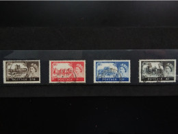 GRAN BRETAGNA - Castelli Ed Effigie - 1955 - Nn. 283A/286A - Timbrati + Spese Postali - Used Stamps
