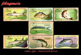 CUBA MINT. 1971-16 PESCA DEPORTIVA. PECES - Nuevos