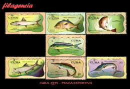 CUBA MINT. 1971-16 PESCA DEPORTIVA. PECES - Neufs