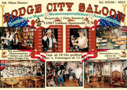 73880518 Luebben Spreewald Dodge City Saloon Gastraeume Bar Terrasse  Luebben Sp - Luebben (Spreewald)