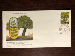 INDIA FDC COVER 1998 YEAR PHARMACEUTICAL PHARMACOLOGY HEALTH MEDICINE STAMPS - Brieven En Documenten