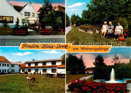 73845998 Preussisch-Oldendorf Pension Haus Stork Am Wiehengebirge Park Brunnen  - Getmold