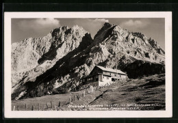 AK Marienberghütte, Berghütte Mit Sonnenspitze Und Wrampeter Schrofen  - Sonstige & Ohne Zuordnung