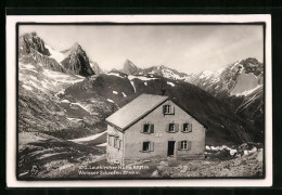 AK Leutkircher Hütte, Berghütte Und Weisser Schrofen  - Sonstige & Ohne Zuordnung