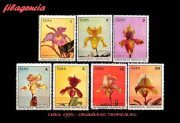CUBA MINT. 1972-03 FLORA. ORQUÍDEAS TROPICALES. SEGUNDA SERIE - Unused Stamps