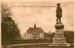 73692132 Minden Westfalen Denkmal Grosser Kurfuerst Und Regierungsgebaeude Minde - Minden