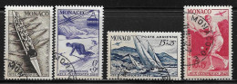 Monaco P.A N°32/35 Oblitéré.  J.O De Londres. Cote 105€. - Zomer 1948: Londen