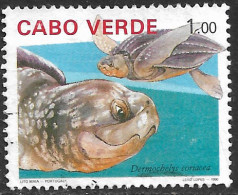 Cabo Verde – 1990 Turtles 1.00 Used Stamp - Islas De Cabo Verde