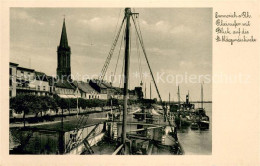 73691770 Emmerich Rhein Rheinufer Mit Blick Auf Die St. Aldegundiskirche Fischku - Emmerich