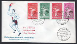 1961  Moral Rearmament Set Of 4 On FDC  Sc 174-7 - Vietnam