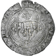 France, Charles VIII, Blanc à La Couronne De Bretagne, 1483-1498, Nantes - 1483-1498 Karl VIII. Der Freundliche