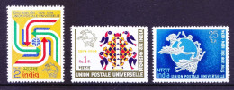 India MNH, Stamps On UPU, Universal Postal Universal - UPU (Union Postale Universelle)