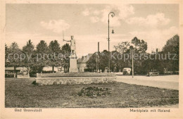 73690555 Bad Bramstedt Marktplatz Mit Roland Bad Bramstedt - Bad Bramstedt